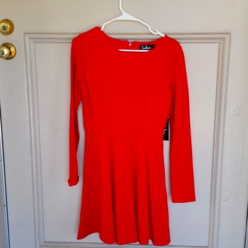 Red dress
